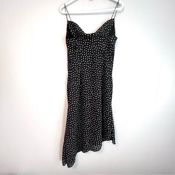 Vintage Y2K Kathie Lee slip dress black size 12/M 90’s spaghetti straps midi - Picture 5 of 11